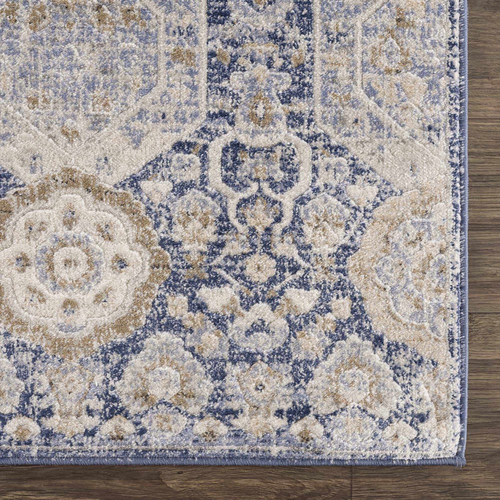 Alfombra Parkerfield de color azul