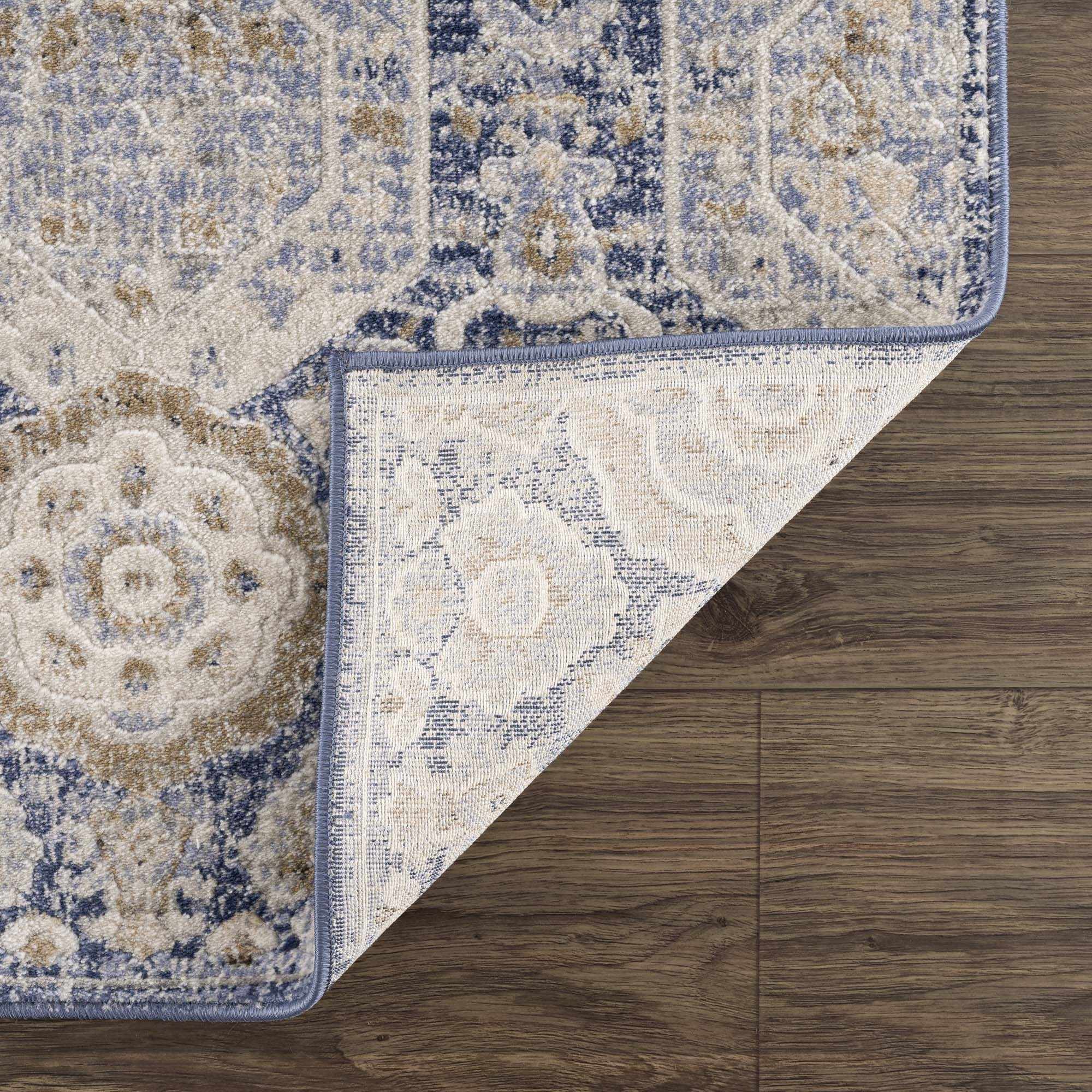 Alfombra Parkerfield de color azul