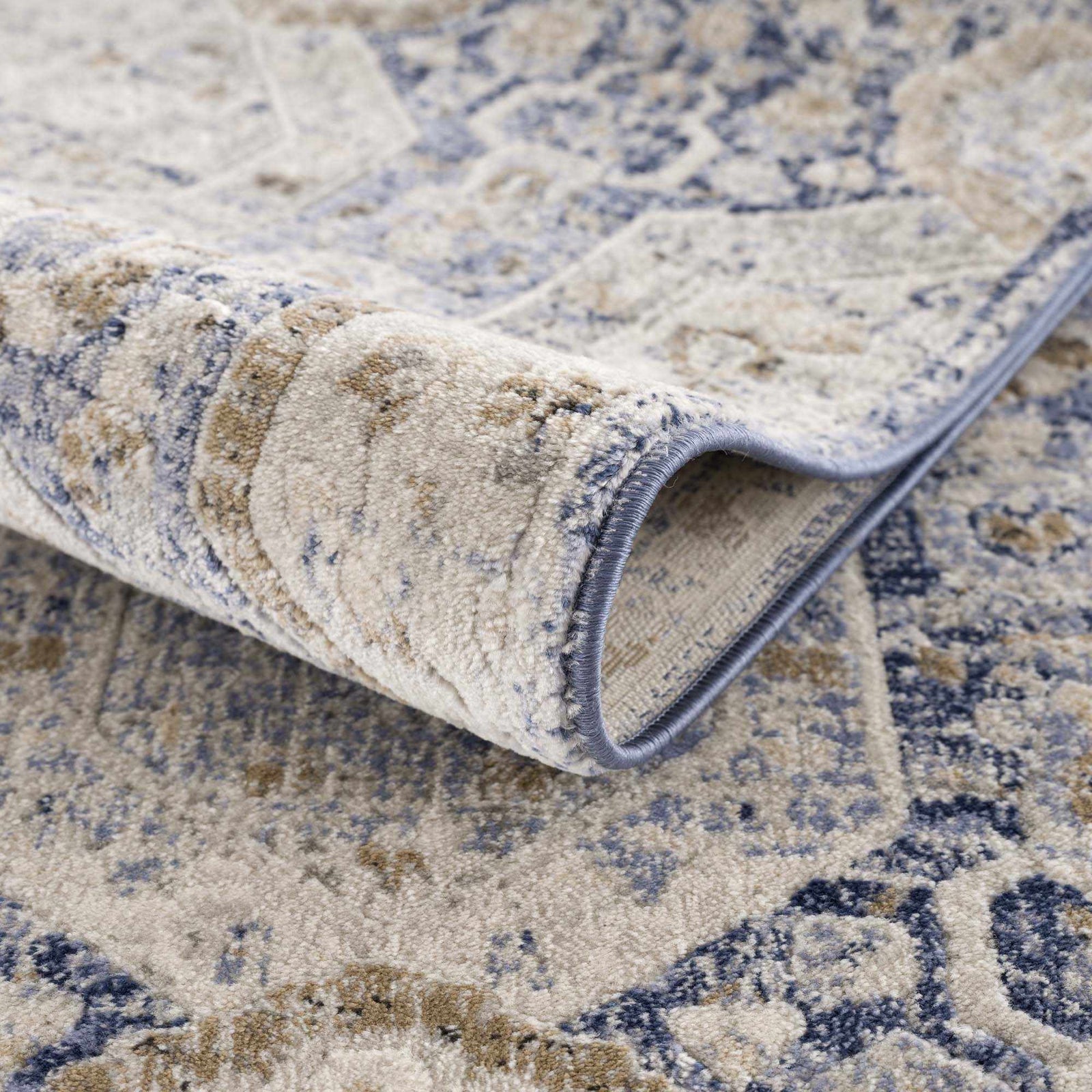 Alfombra Parkerfield de color azul