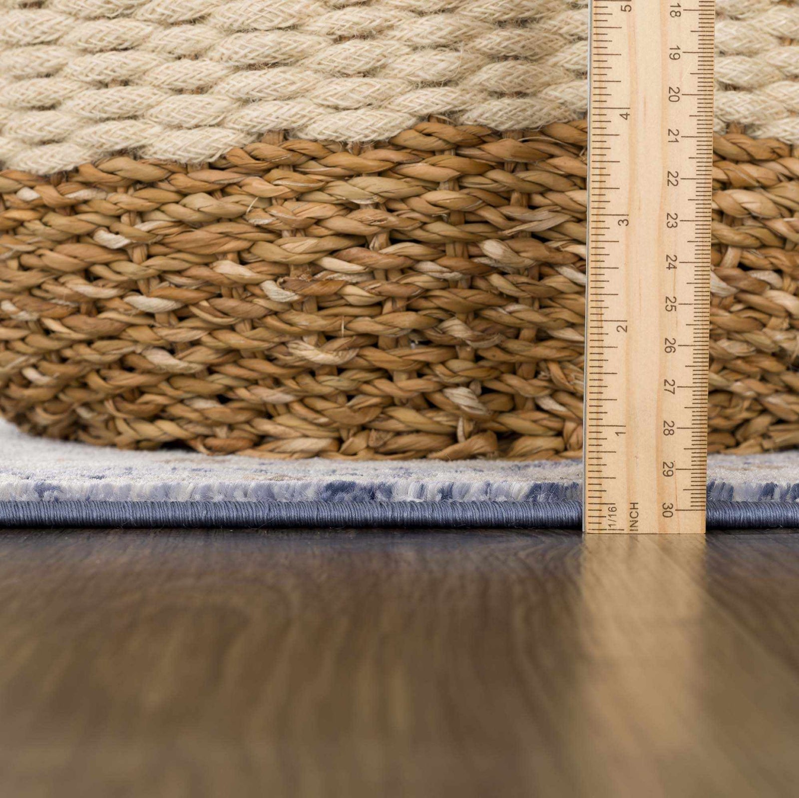 Alfombra Parkerfield de color azul
