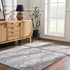 Alfombra Parkerfield de color azul