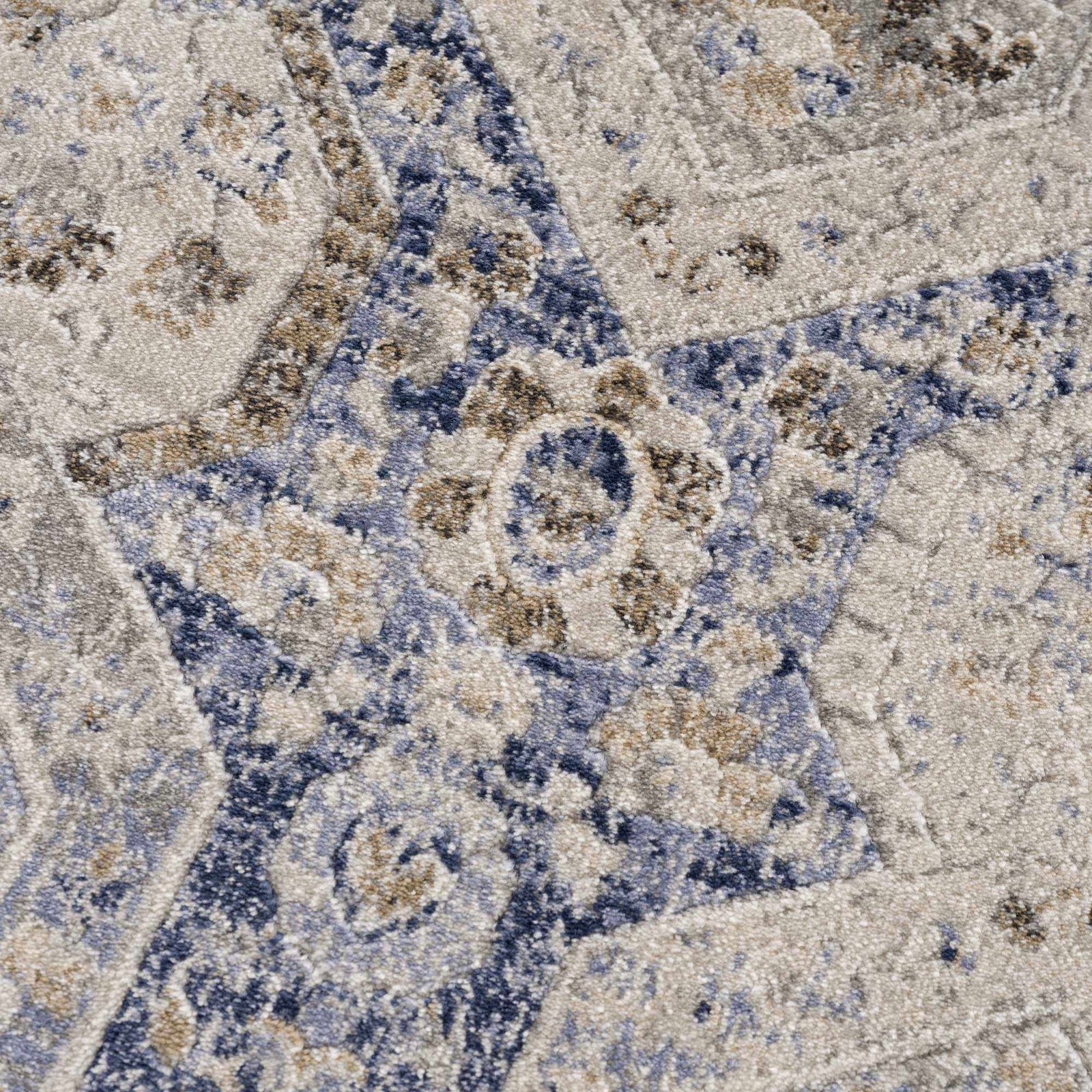Alfombra Parkerfield de color azul