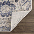 Alfombra Oushak azul y beige georgiana