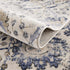 Alfombra Oushak azul y beige georgiana