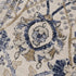 Alfombra Oushak azul y beige georgiana
