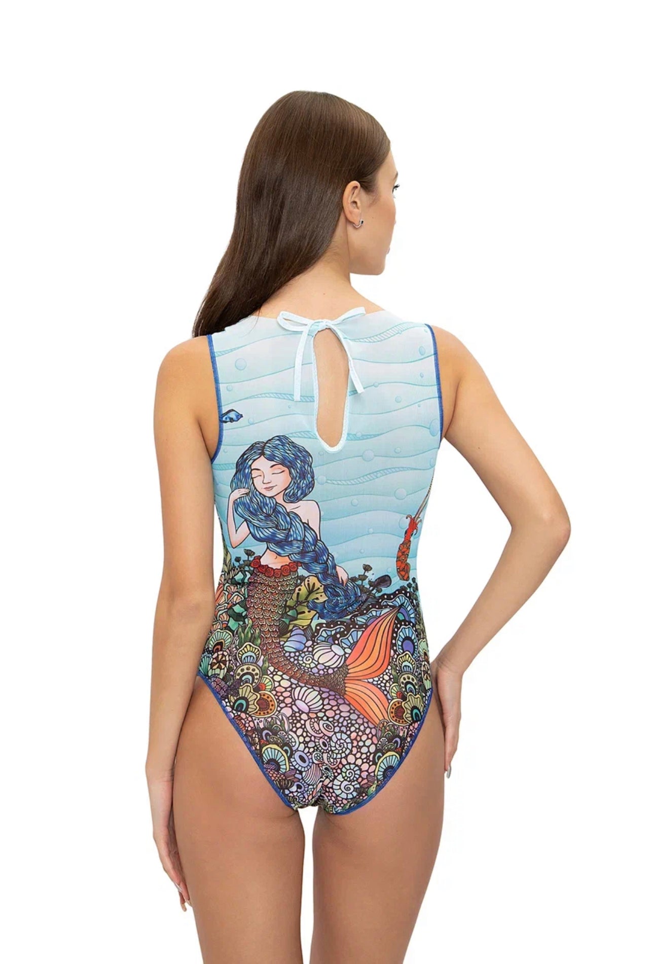 Mermaids Sleeveless Swimsuit