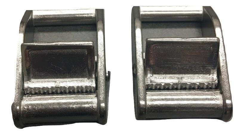 Hebilla de leva de acero inoxidable de 1 pulgada (paquete de 2) | 1CBSS