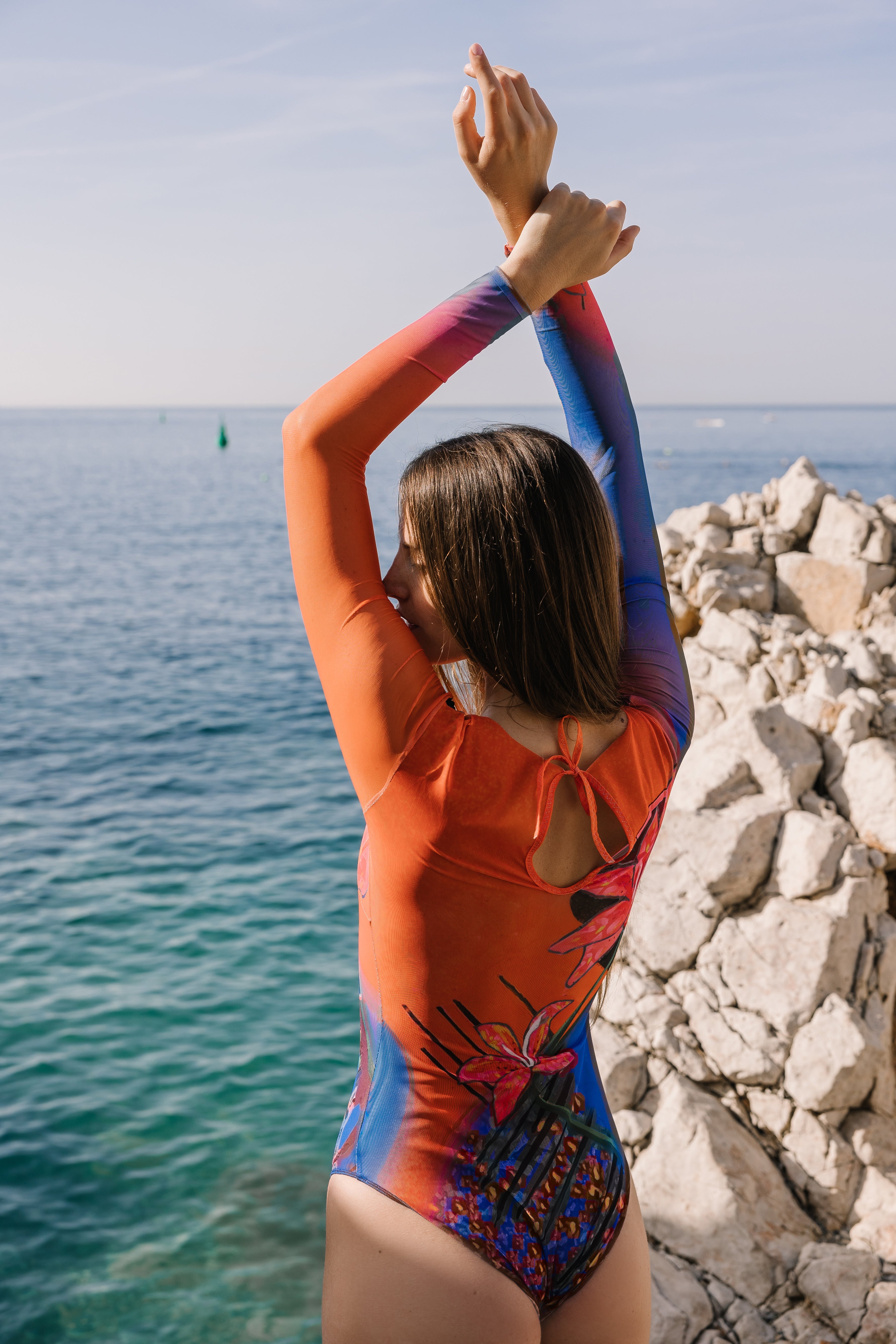 Lily Swimsuit With Sleeves