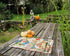 DaDa Bedding Set of 4-Pieces Dancing Women African Kwanzaa Tapestry Dining Table Placemats 13” x 19” (18117)
