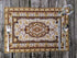DaDa Bedding Set of 4-6 Pieces Royal Persian Style Rug Golden Brown Floral Tapestry Placemats 13” x 19” (18119)