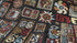 DaDa Bedding Elegant Tapestry Throw Blanket, Ethnic Ornaments Geometric Black - 50” x 60” (7174)