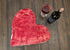 DaDa Bedding Luxury Romantic Valentine Heart Shaped Red Throw Pillow - 16” x 14”