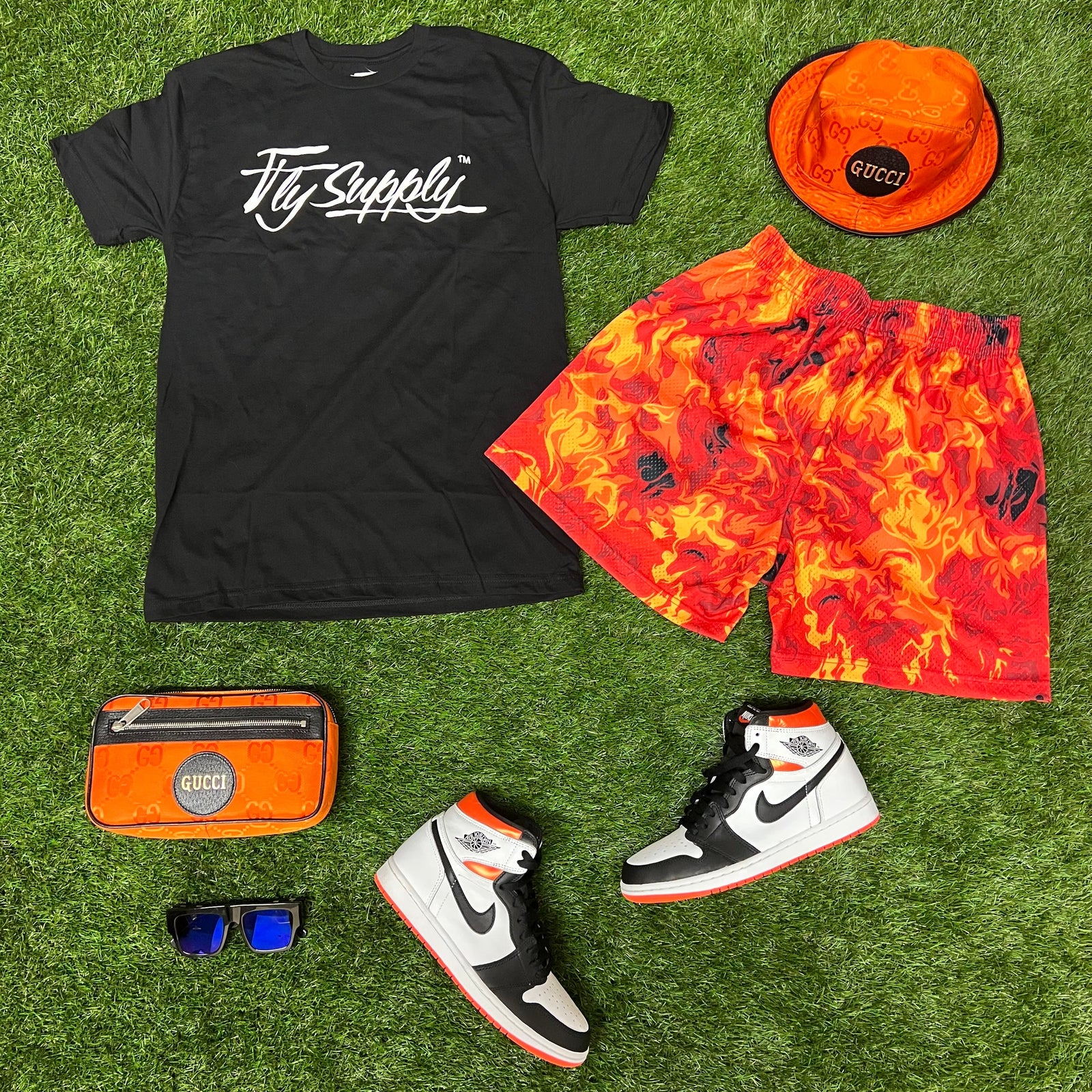 Fly Supply Logo: Black (10 Year Anniversary) T Shirts