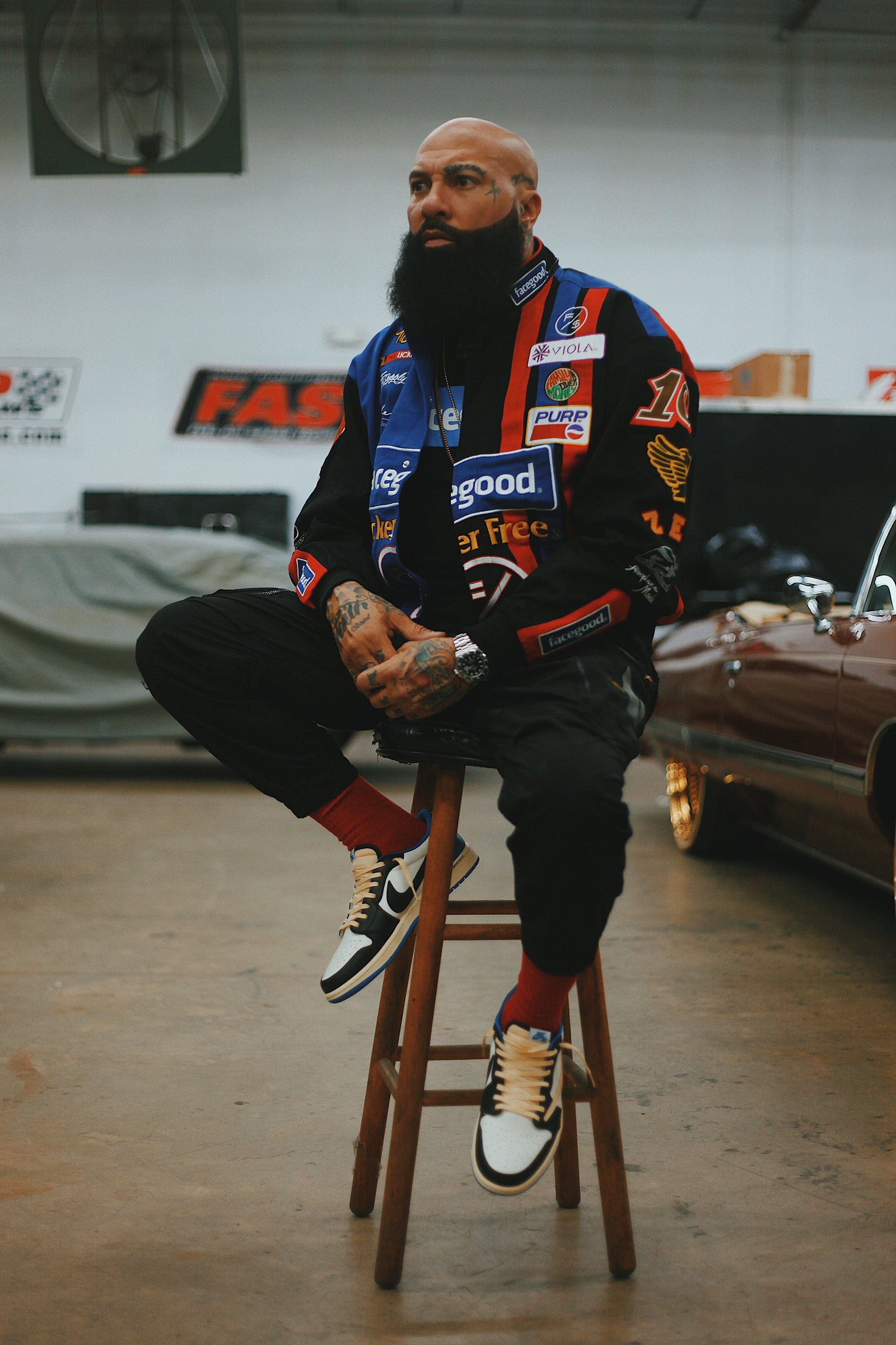 FaceGood Racing Jacket