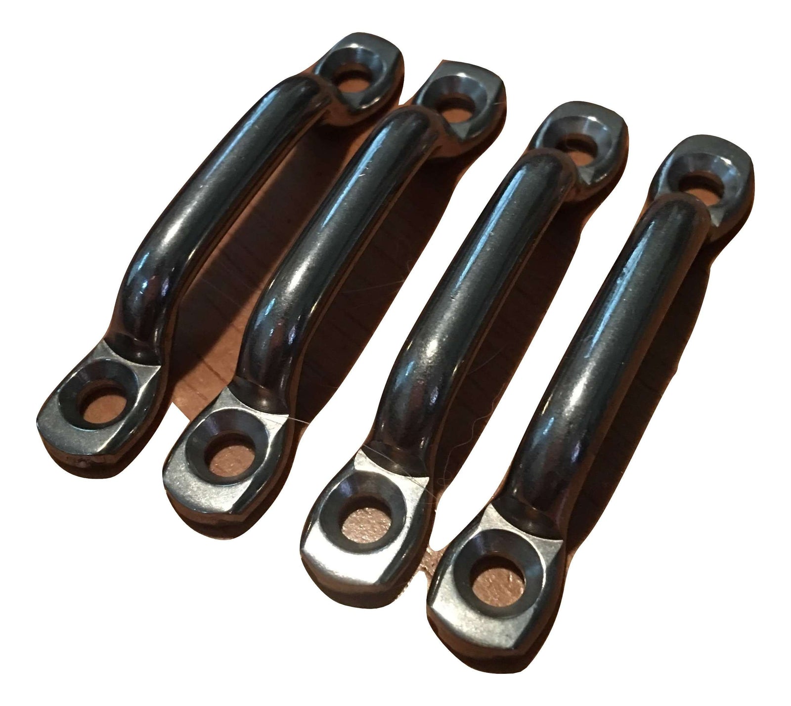Presillas para pies de 1,5 pulgadas, herrajes de amarre | Cantidad: 4