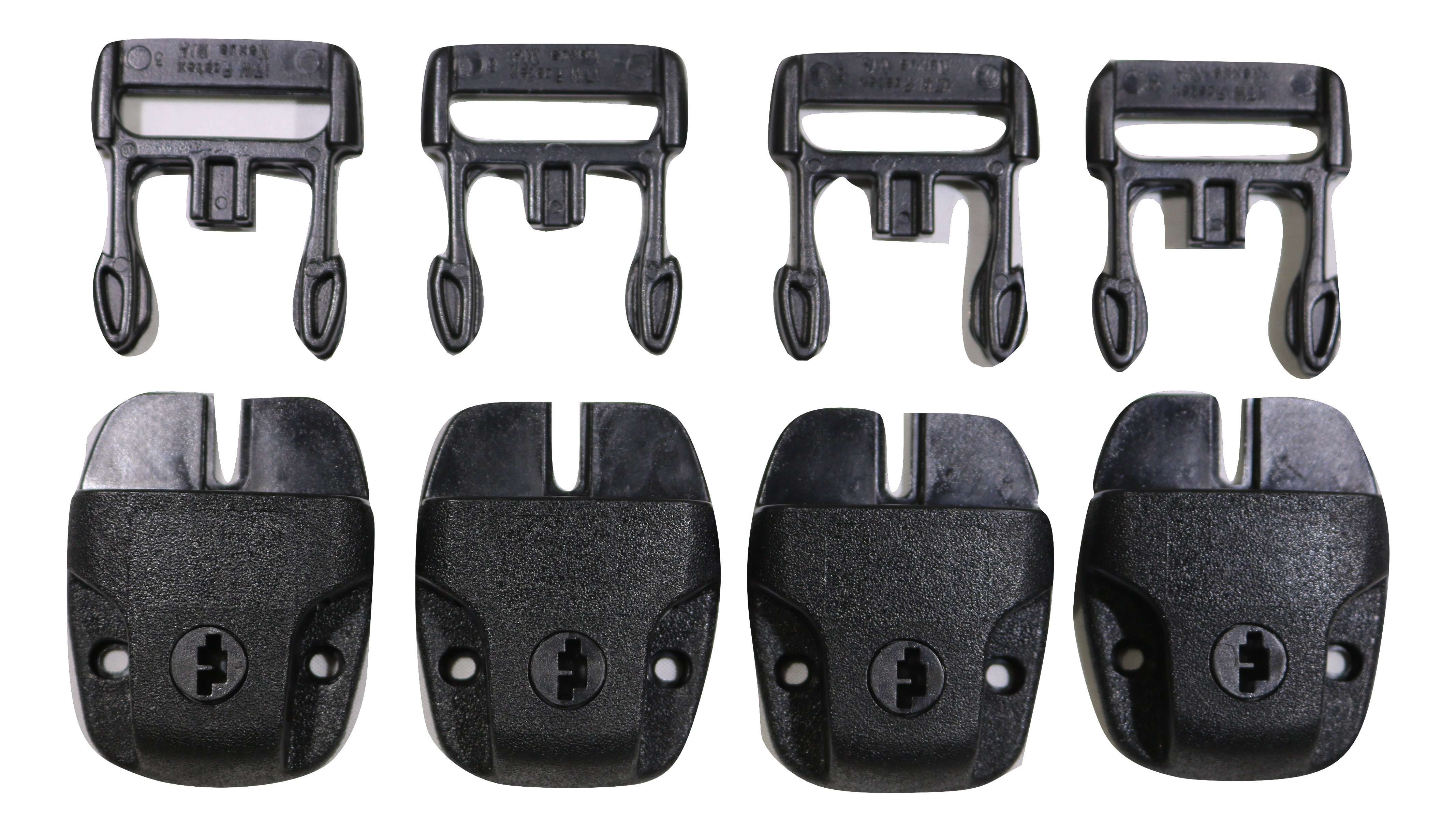 Kit de reemplazo de cerradura Nexus con hebilla estándar para cubierta de spa o jacuzzi, sin llaves | Paquete de 4