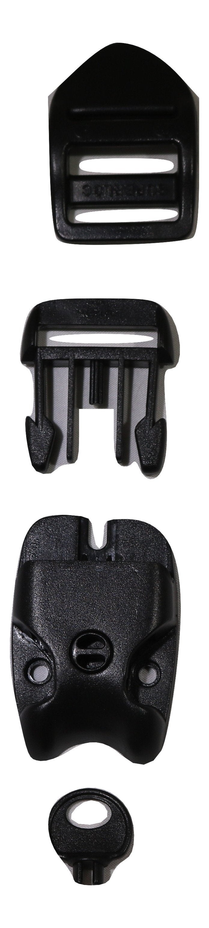 Kit de 2 correas cortavientos con hebilla ACW de 3 m para bañera de hidromasaje, seguro ACW Loc para spa, amarre para huracanes | TAN