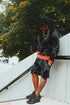 FS Intarsia Hearts Shorts (Black)