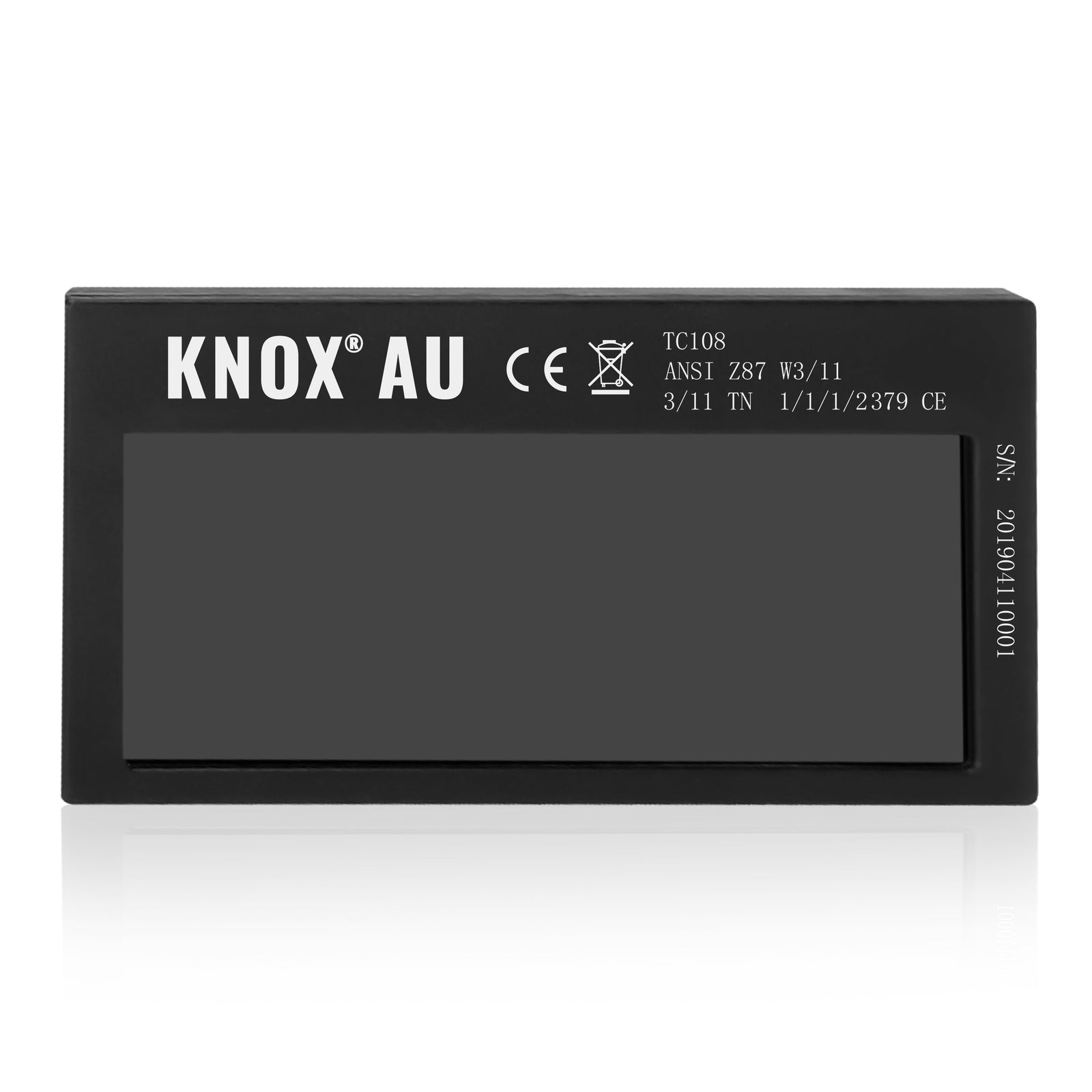 Lentes para soldar con oscurecimiento automático y tono fijo Knox 2x4 serie R R682