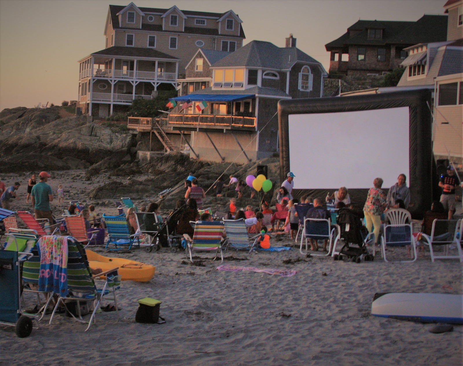 Sistema de cine profesional para exteriores Elite Outdoor Movies de 17'