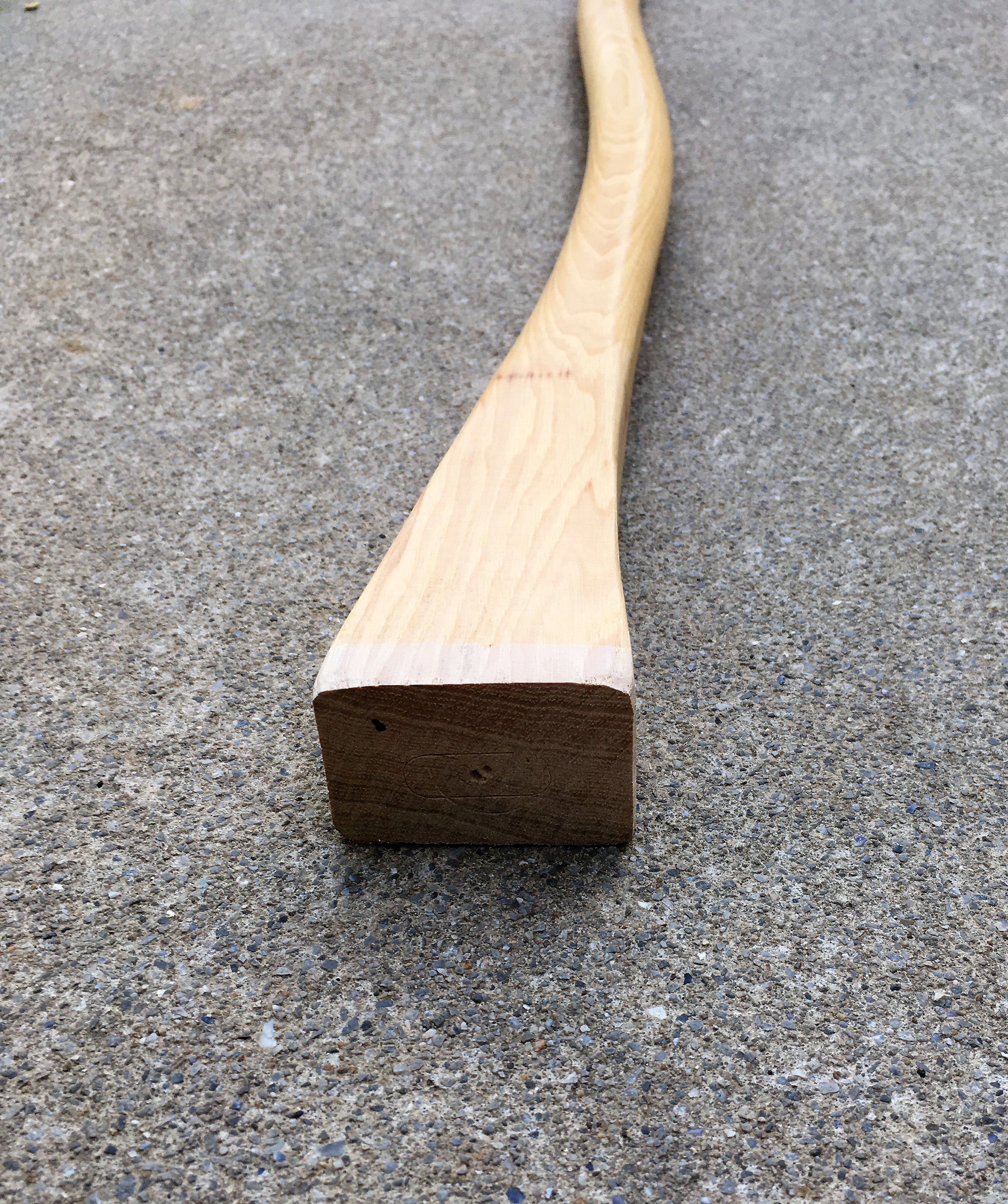 36" Hickory Adze Handle Carpenter, Ship, Rail Road.