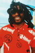 Fishscale Polo (Red) T Shirts