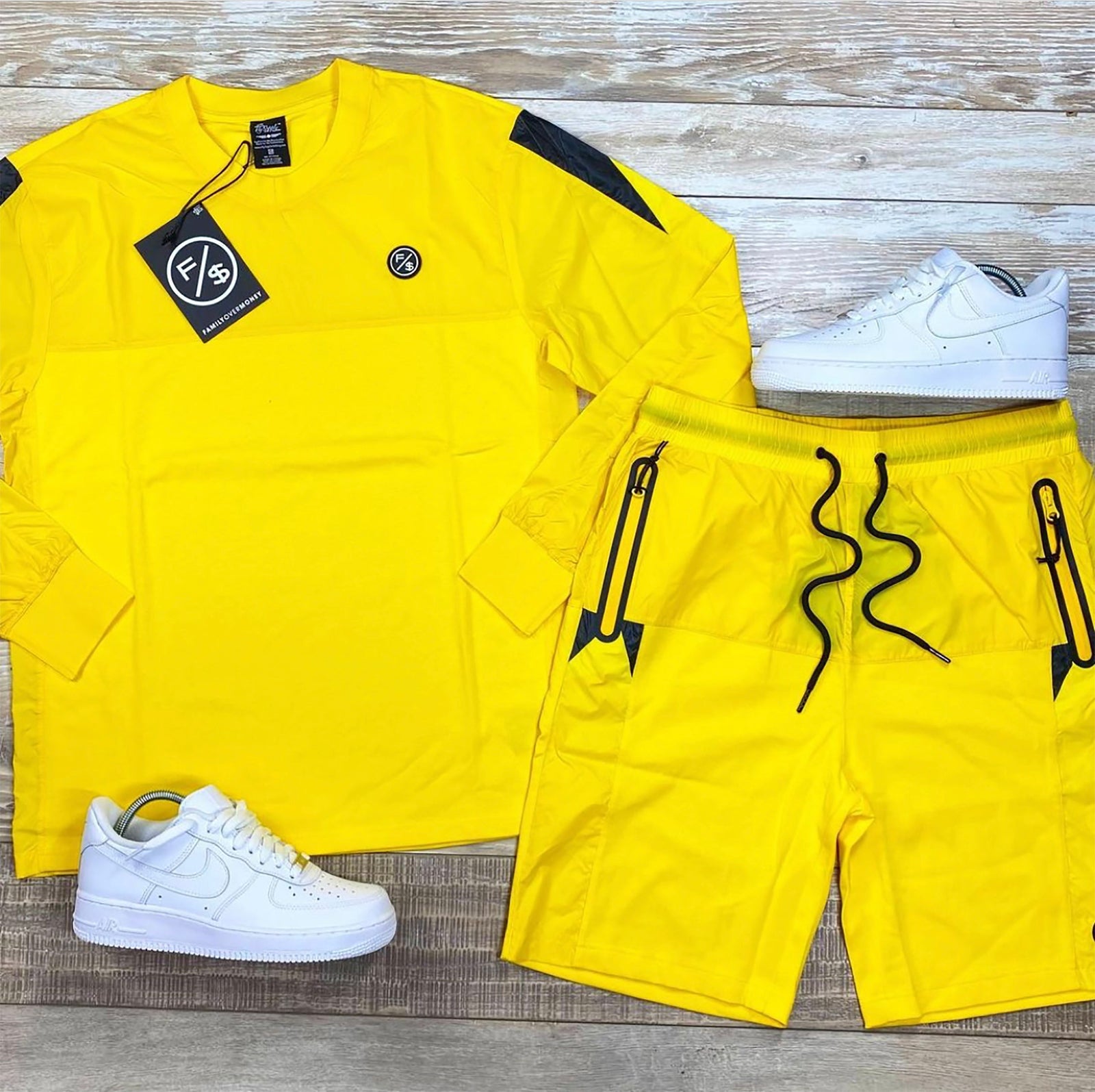 FS LEI$URE LS Pullover (Yellow) Sweatshirts