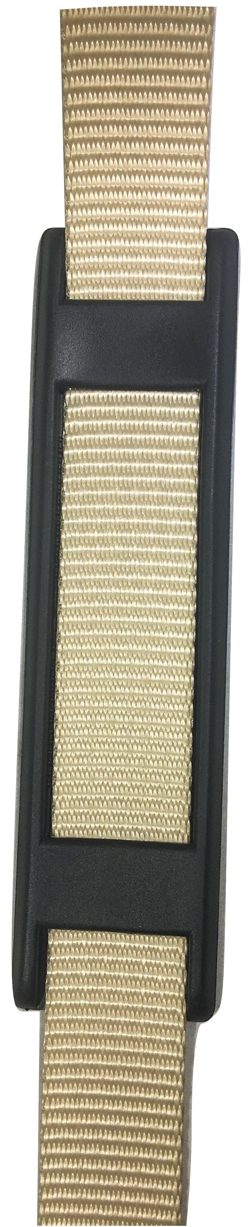Correas ajustables para el viento de la cubierta del jacuzzi con hebilla de liberación central color tostado Nexus | OPCIONES DE TAMAÑO
