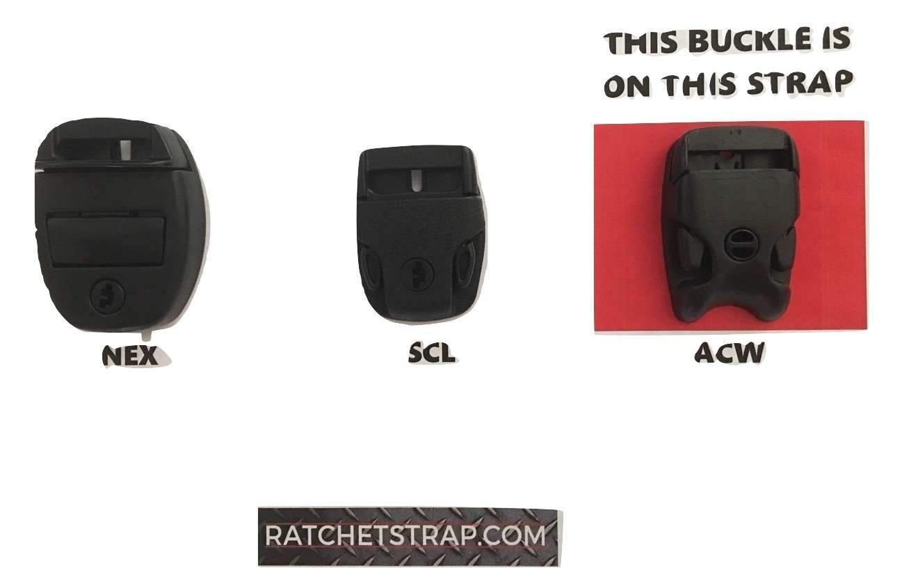Kit de reemplazo de hebilla de plástico para cerradura de cubierta de spa o jacuzzi ACW Buckle | Cantidad: 1