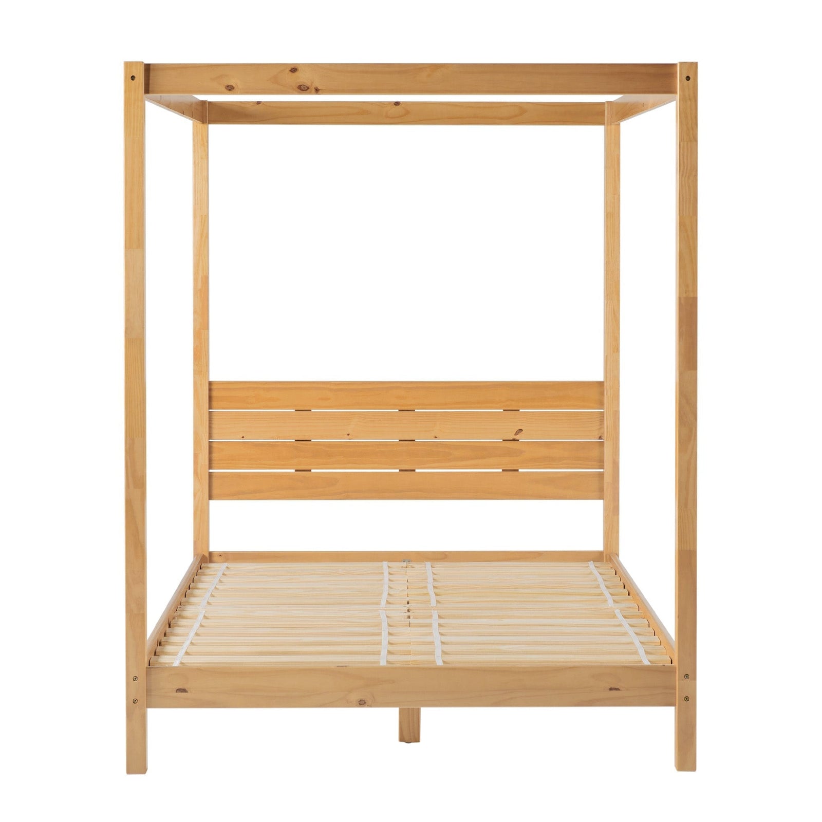 Colección de armazones de cama con dosel de madera maciza de Isla