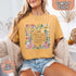 I Will Praise Him in Every Season T-Shirt – Comfort Colors Christian Tee with Floral Cross