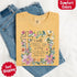I Will Praise Him in Every Season T-Shirt – Comfort Colors Christian Tee with Floral Cross