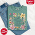 I Will Praise Him in Every Season T-Shirt – Comfort Colors Christian Tee with Floral Cross