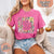 I Will Praise Him in Every Season T-Shirt – Comfort Colors Christian Tee with Floral Cross