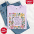 I Will Praise Him in Every Season T-Shirt – Comfort Colors Christian Tee with Floral Cross