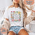 I Will Praise Him in Every Season T-Shirt – Comfort Colors Christian Tee with Floral Cross
