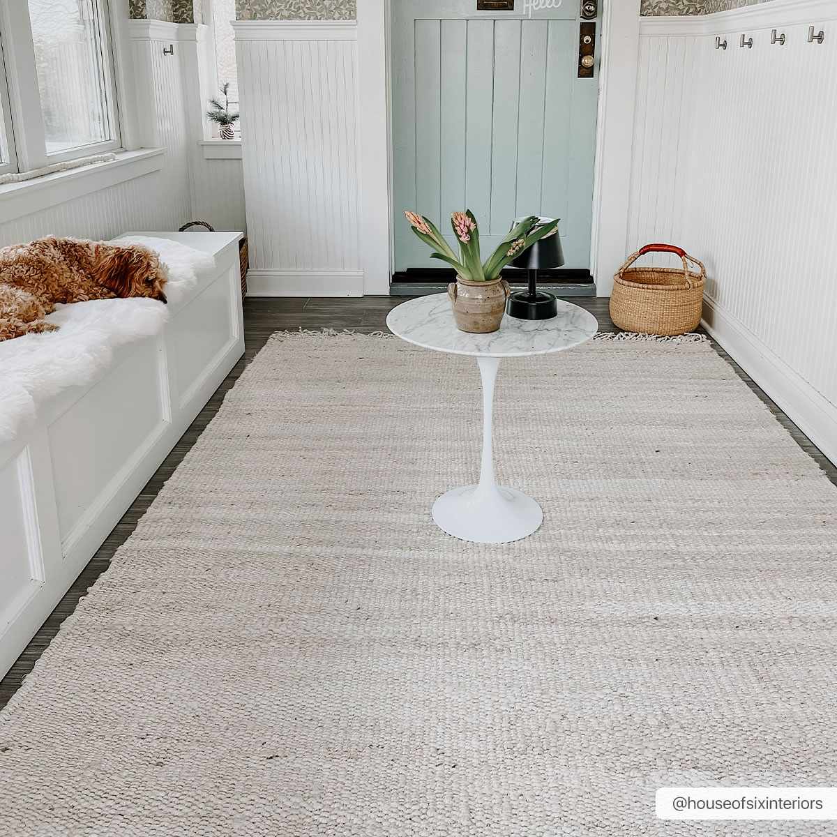 Alfombra de yute Iantha