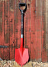 Pala Krazy Beaver (cabeza roja texturizada / mango negro 45636) 