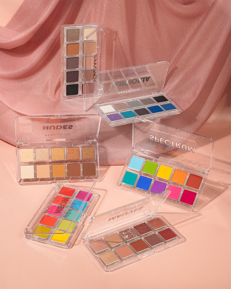 Paleta de 10 tonos Essentials – Ahumado
