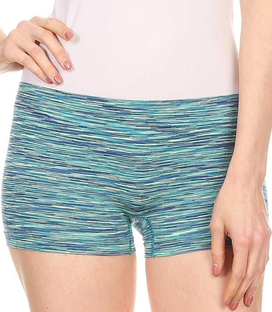 Braguitas Sakkas elásticas sin costuras para mujer (paquete de 6)