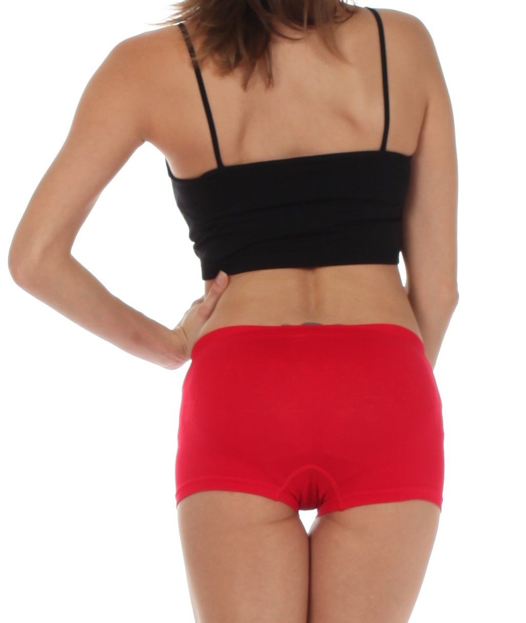 Braguitas Sakkas elásticas sin costuras para mujer (paquete de 6)