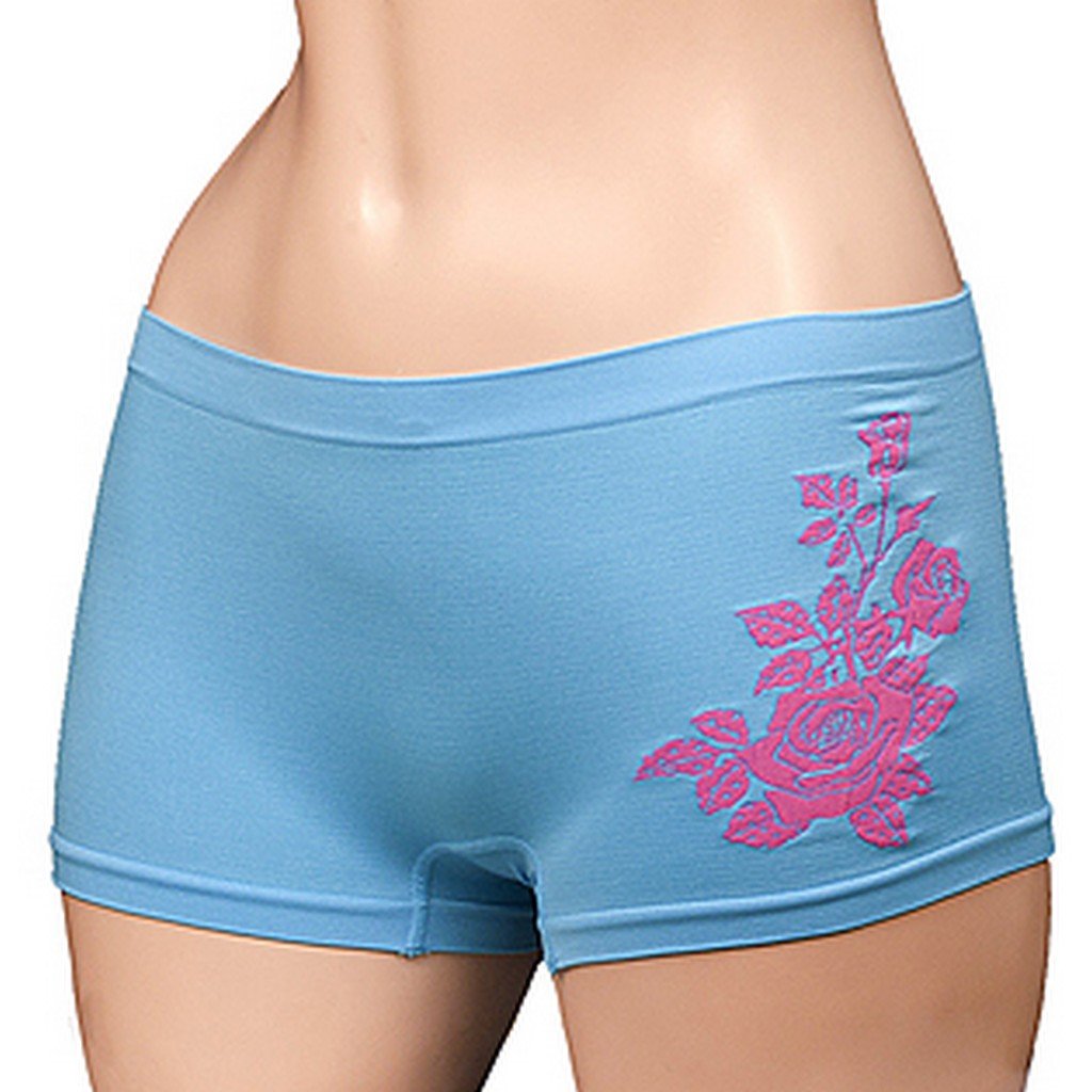 Braguitas Sakkas elásticas sin costuras para mujer (paquete de 6)