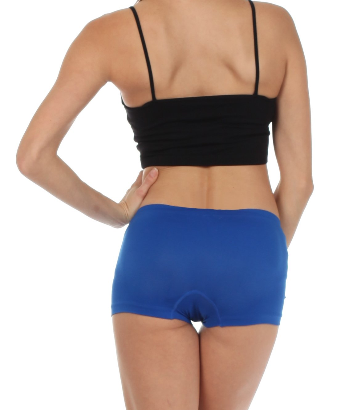 Braguitas Sakkas elásticas sin costuras para mujer (paquete de 6)