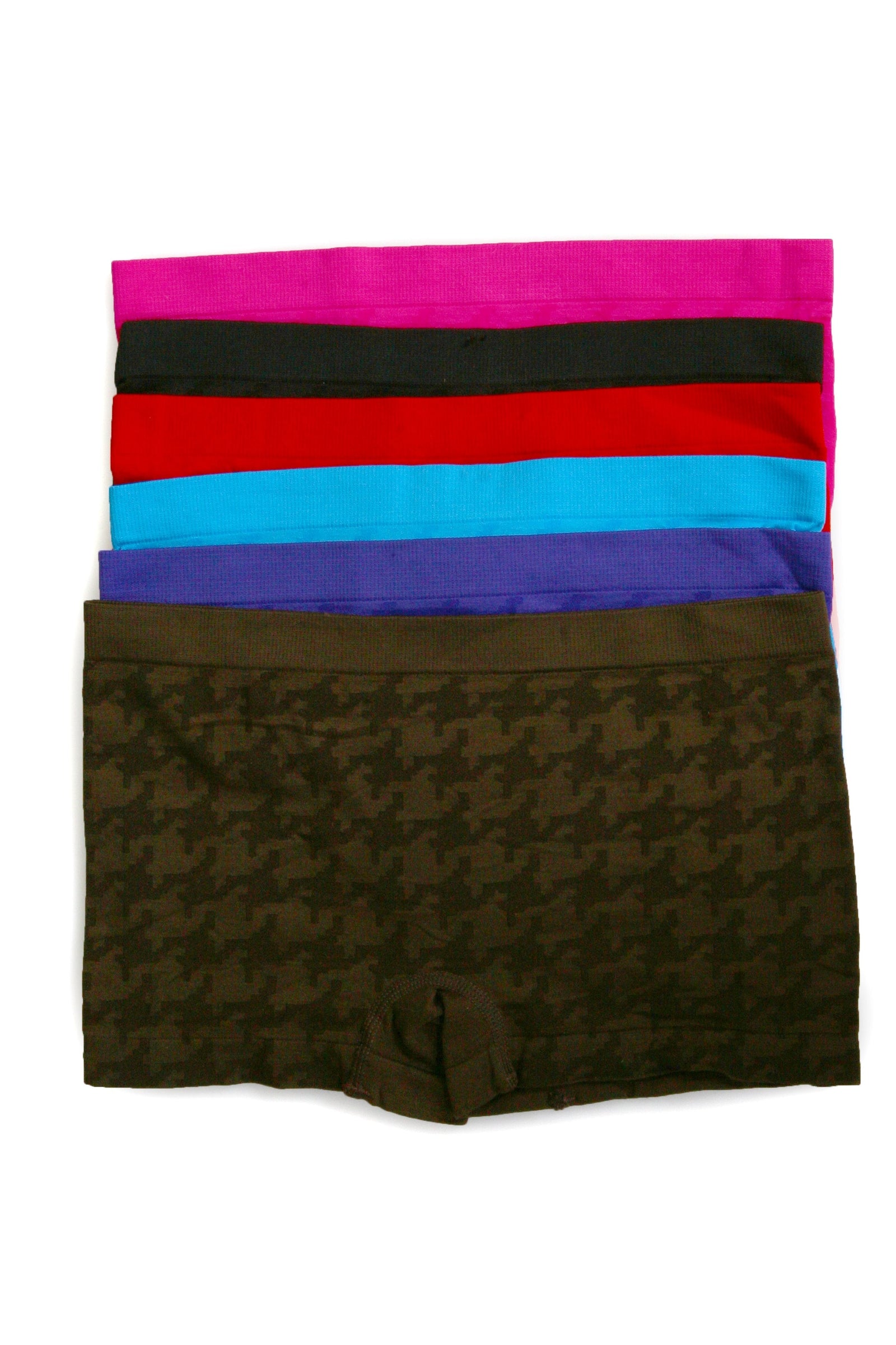 Braguitas Sakkas elásticas sin costuras para mujer (paquete de 6)