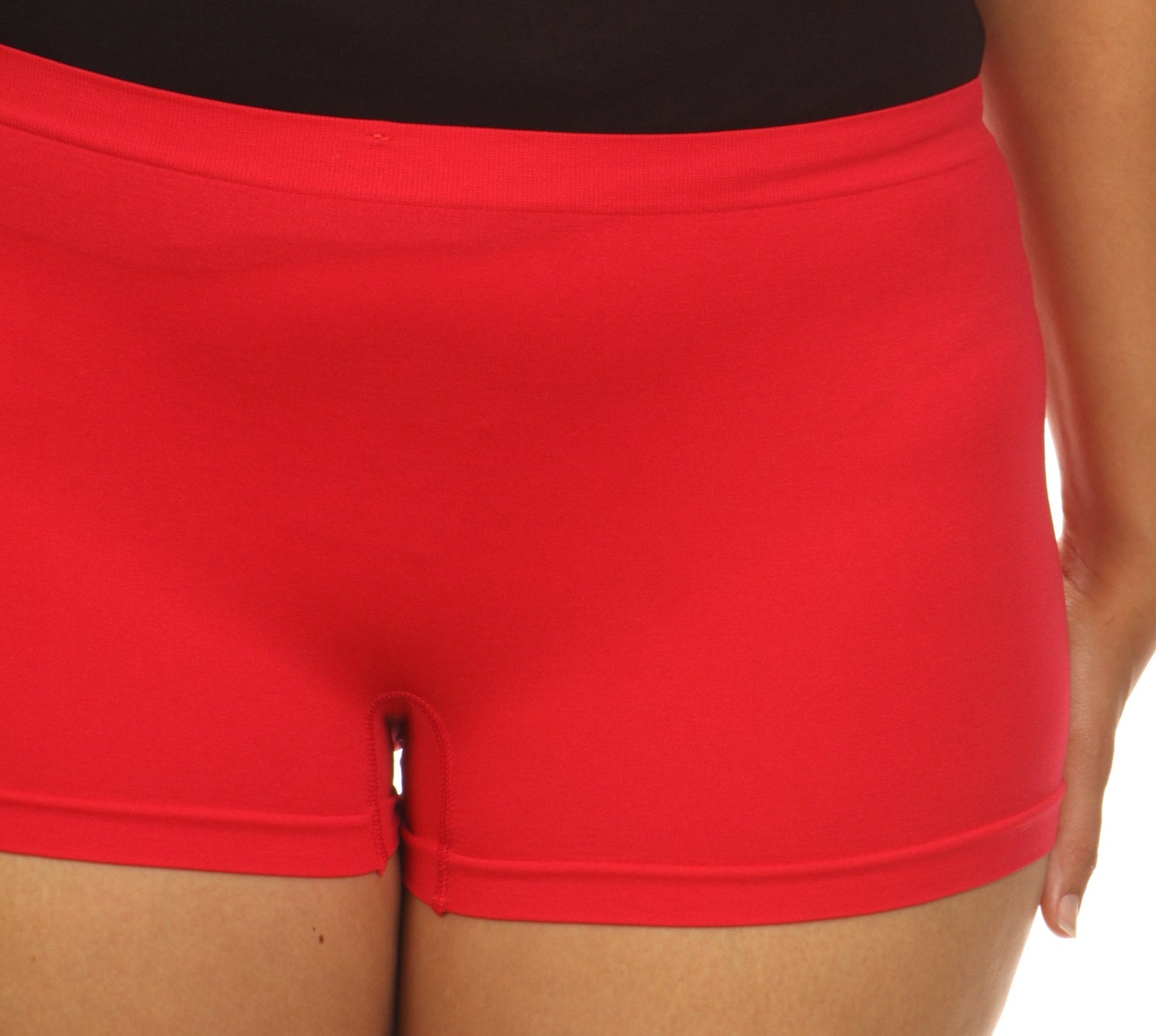 Braguitas Sakkas elásticas sin costuras para mujer (paquete de 6)