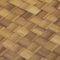 Iroko Infinity Mesh-mounted Wood Mosaic Wall Tile - Livfloors Collection