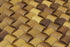 Iroko Straw Mesh-mounted Wood Mosaic Wall Tile - Livfloors Collection
