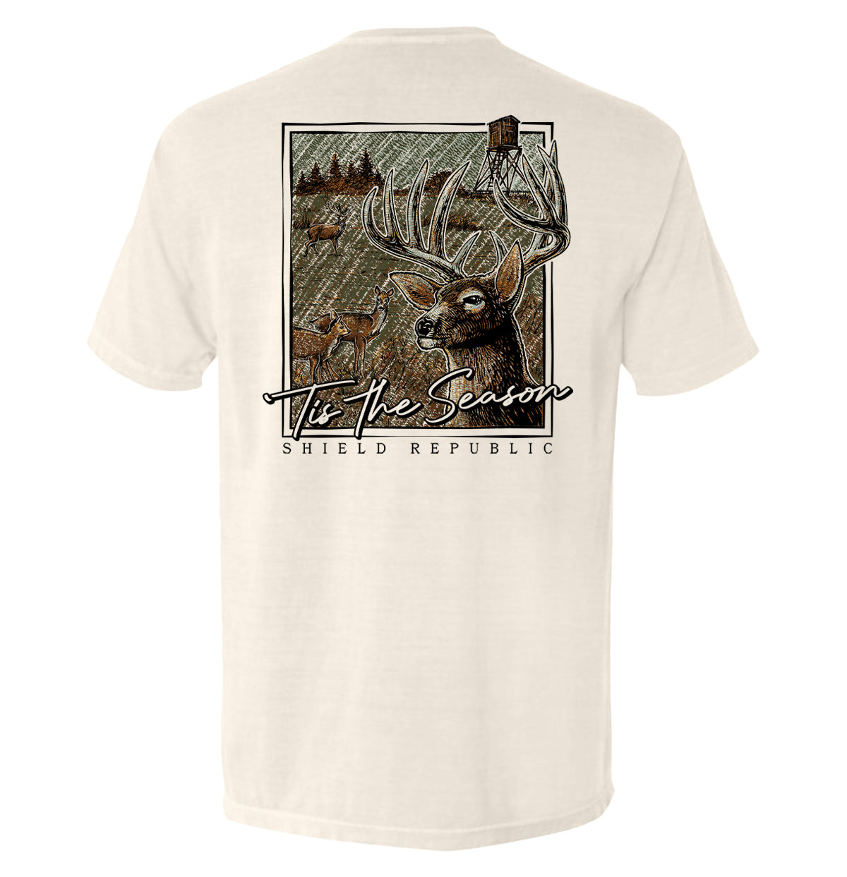 Tis the Season Deer T Shirt