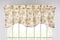 DaDa Bedding Vintage Dainty Yellow Floral Cottage Window Curtain Valance - 18" x 52" (JHW-866)