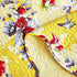 DaDa Bedding Bed in a Bag Bundle Set - Radiant Sunshine Yellow Hummingbirds Floral Bedding Set (JHW-925)